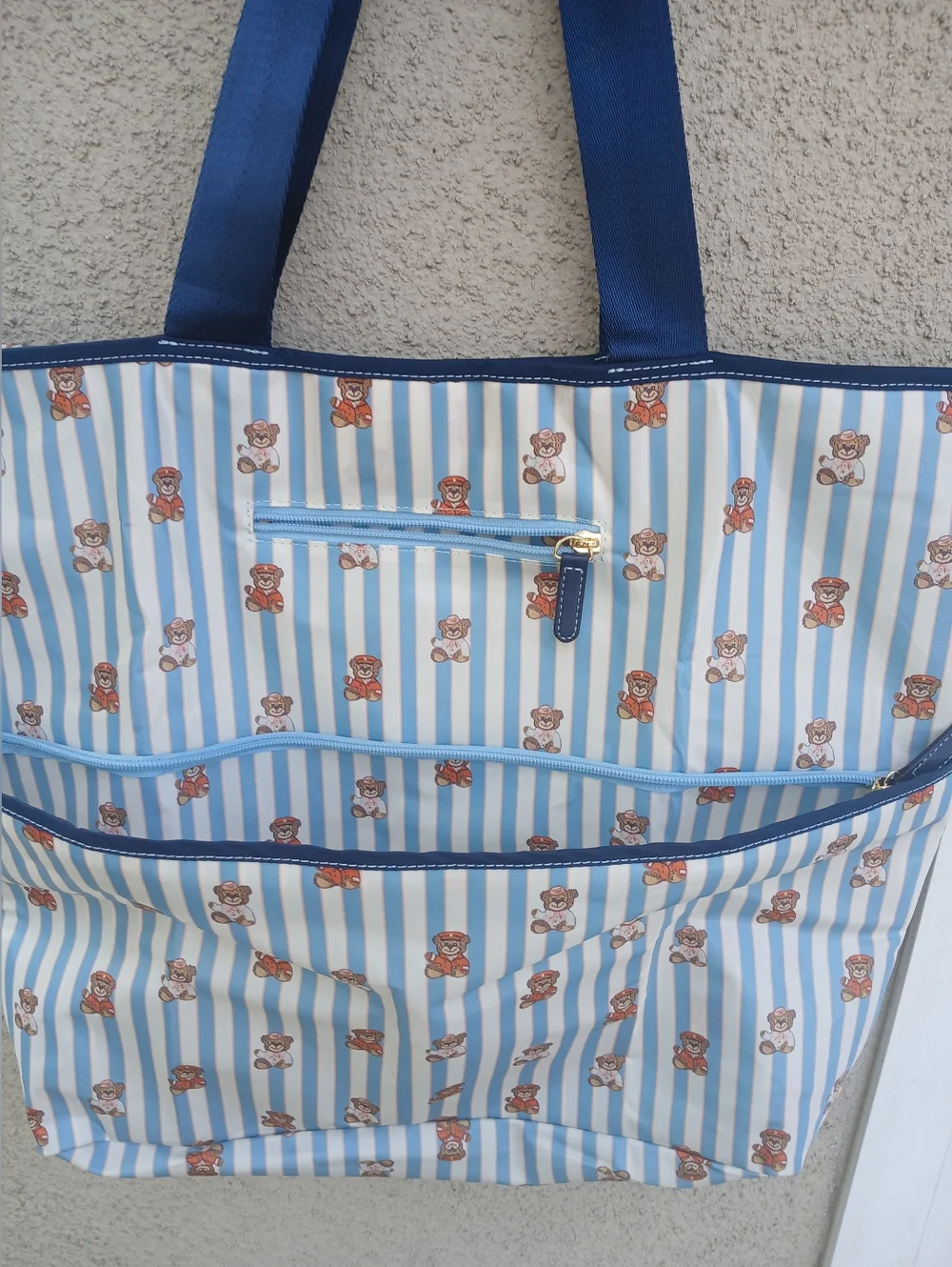 STONEY CLOVER Lane UTility Tote Bag Bear Bon Voyage